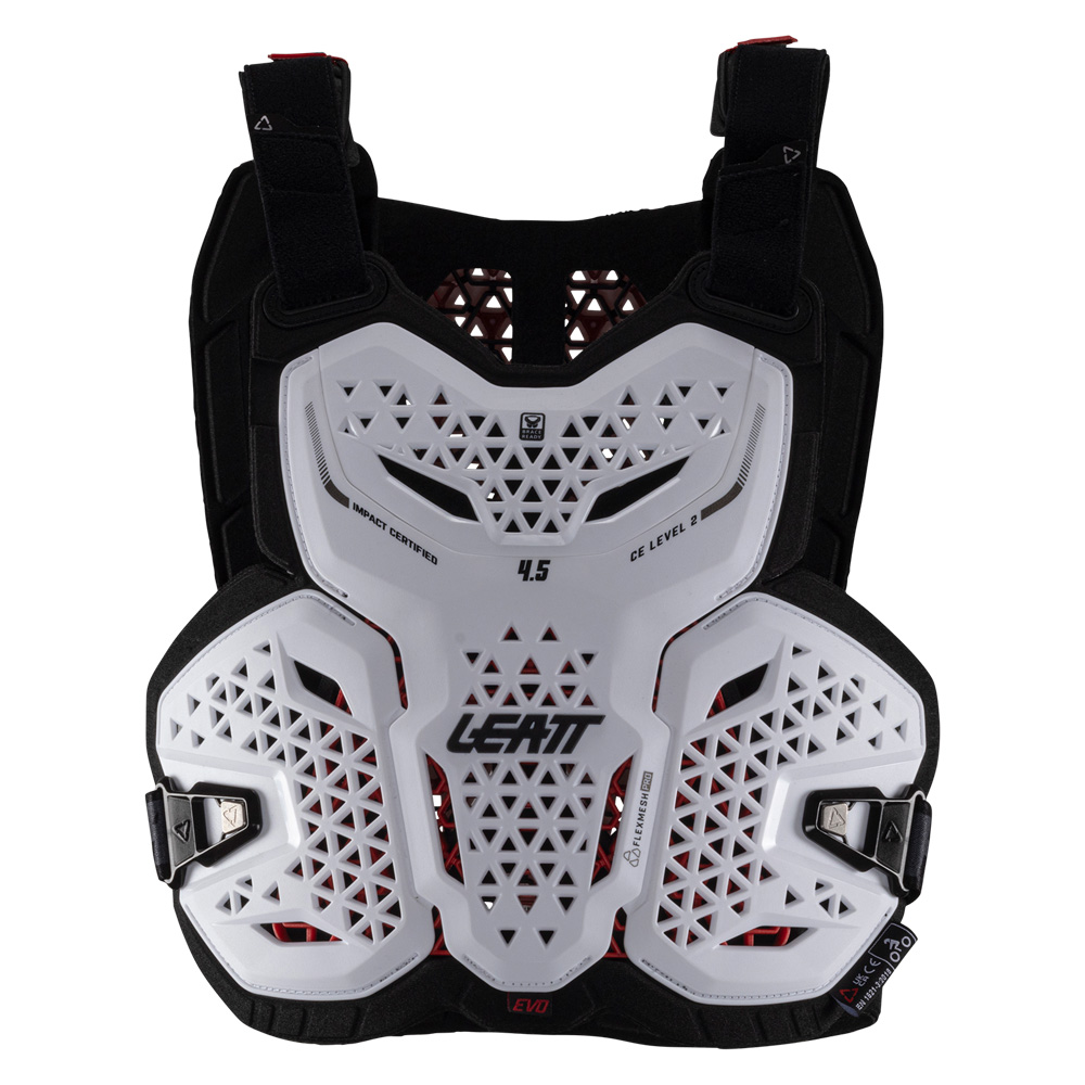 CHEST PROTECTOR 4.5 EVO WHITE SMALL/MEDIUM 160-172CM